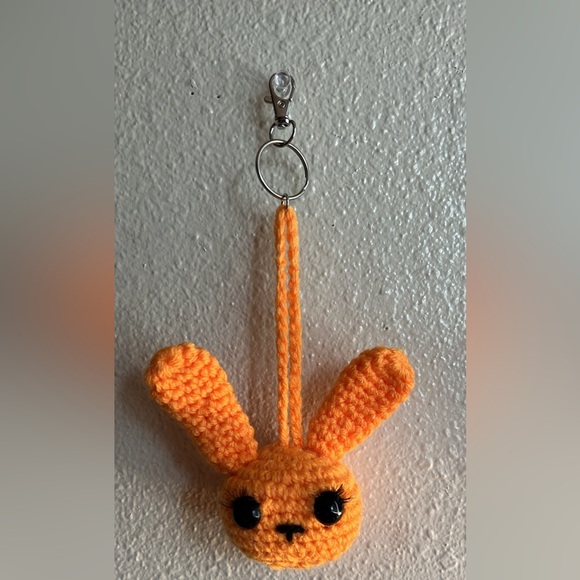 Crocheted Bunny Keychain/Bag Charm 🐰 - Picture 4 of 10